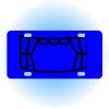 Copy of Personalized 3 X 6 Heavy Duty Acrylic / Plastic License Plate Thumbnail