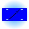 Copy of Personalized 3 X 6 Heavy Duty Acrylic / Plastic License Plate Thumbnail