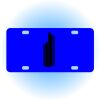 Copy of Personalized 3 X 6 Heavy Duty Acrylic / Plastic License Plate Thumbnail