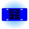 Copy of Personalized 3 X 6 Heavy Duty Acrylic / Plastic License Plate Thumbnail