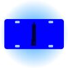 Copy of Personalized 3 X 6 Heavy Duty Acrylic / Plastic License Plate Thumbnail