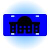 Copy of Personalized 3 X 6 Heavy Duty Acrylic / Plastic License Plate Thumbnail
