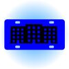 Copy of Personalized 3 X 6 Heavy Duty Acrylic / Plastic License Plate Thumbnail