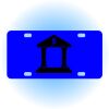Copy of Personalized 3 X 6 Heavy Duty Acrylic / Plastic License Plate Thumbnail