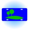 Copy of Personalized 3 X 6 Heavy Duty Acrylic / Plastic License Plate Thumbnail