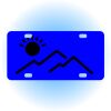 Copy of Personalized 3 X 6 Heavy Duty Acrylic / Plastic License Plate Thumbnail