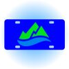 Copy of Personalized 3 X 6 Heavy Duty Acrylic / Plastic License Plate Thumbnail