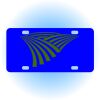 Copy of Personalized 3 X 6 Heavy Duty Acrylic / Plastic License Plate Thumbnail