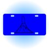 Copy of Personalized 3 X 6 Heavy Duty Acrylic / Plastic License Plate Thumbnail