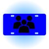 Copy of Personalized 3 X 6 Heavy Duty Acrylic / Plastic License Plate Thumbnail