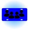 Copy of Personalized 3 X 6 Heavy Duty Acrylic / Plastic License Plate Thumbnail