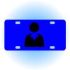 Copy of Personalized 3 X 6 Heavy Duty Acrylic / Plastic License Plate Thumbnail