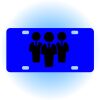 Copy of Personalized 3 X 6 Heavy Duty Acrylic / Plastic License Plate Thumbnail