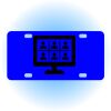 Copy of Personalized 3 X 6 Heavy Duty Acrylic / Plastic License Plate Thumbnail