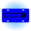 Copy of Personalized 3 X 6 Heavy Duty Acrylic / Plastic License Plate Thumbnail