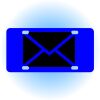 Copy of Personalized 3 X 6 Heavy Duty Acrylic / Plastic License Plate Thumbnail