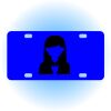 Copy of Personalized 3 X 6 Heavy Duty Acrylic / Plastic License Plate Thumbnail