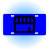 Copy of Personalized 3 X 6 Heavy Duty Acrylic / Plastic License Plate Thumbnail