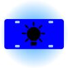 Copy of Personalized 3 X 6 Heavy Duty Acrylic / Plastic License Plate Thumbnail