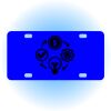 Copy of Personalized 3 X 6 Heavy Duty Acrylic / Plastic License Plate Thumbnail