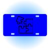 Copy of Personalized 3 X 6 Heavy Duty Acrylic / Plastic License Plate Thumbnail