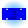 Copy of Personalized 3 X 6 Heavy Duty Acrylic / Plastic License Plate Thumbnail
