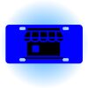 Copy of Personalized 3 X 6 Heavy Duty Acrylic / Plastic License Plate Thumbnail