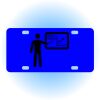 Copy of Personalized 3 X 6 Heavy Duty Acrylic / Plastic License Plate Thumbnail