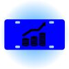Copy of Personalized 3 X 6 Heavy Duty Acrylic / Plastic License Plate Thumbnail