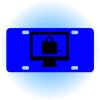 Copy of Personalized 3 X 6 Heavy Duty Acrylic / Plastic License Plate Thumbnail