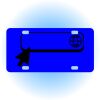 Copy of Personalized 3 X 6 Heavy Duty Acrylic / Plastic License Plate Thumbnail