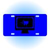Copy of Personalized 3 X 6 Heavy Duty Acrylic / Plastic License Plate Thumbnail