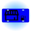 Copy of Personalized 3 X 6 Heavy Duty Acrylic / Plastic License Plate Thumbnail