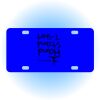 Copy of Personalized 3 X 6 Heavy Duty Acrylic / Plastic License Plate Thumbnail