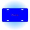 Copy of Personalized 3 X 6 Heavy Duty Acrylic / Plastic License Plate Thumbnail