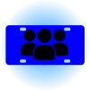 Copy of Personalized 3 X 6 Heavy Duty Acrylic / Plastic License Plate Thumbnail