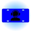 Copy of Personalized 3 X 6 Heavy Duty Acrylic / Plastic License Plate Thumbnail