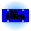 Copy of Personalized 3 X 6 Heavy Duty Acrylic / Plastic License Plate Thumbnail