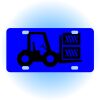 Copy of Personalized 3 X 6 Heavy Duty Acrylic / Plastic License Plate Thumbnail