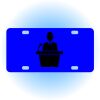 Copy of Personalized 3 X 6 Heavy Duty Acrylic / Plastic License Plate Thumbnail
