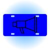 Copy of Personalized 3 X 6 Heavy Duty Acrylic / Plastic License Plate Thumbnail