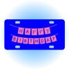 Copy of Personalized 3 X 6 Heavy Duty Acrylic / Plastic License Plate Thumbnail