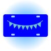 Copy of Personalized 3 X 6 Heavy Duty Acrylic / Plastic License Plate Thumbnail