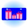 Copy of Personalized 3 X 6 Heavy Duty Acrylic / Plastic License Plate Thumbnail
