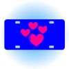 Copy of Personalized 3 X 6 Heavy Duty Acrylic / Plastic License Plate Thumbnail