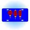 Copy of Personalized 3 X 6 Heavy Duty Acrylic / Plastic License Plate Thumbnail