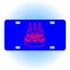 Copy of Personalized 3 X 6 Heavy Duty Acrylic / Plastic License Plate Thumbnail