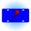 Copy of Personalized 3 X 6 Heavy Duty Acrylic / Plastic License Plate Thumbnail