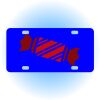 Copy of Personalized 3 X 6 Heavy Duty Acrylic / Plastic License Plate Thumbnail