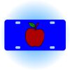 Copy of Personalized 3 X 6 Heavy Duty Acrylic / Plastic License Plate Thumbnail